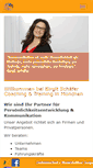 Mobile Screenshot of coaching-training-schaefer.de